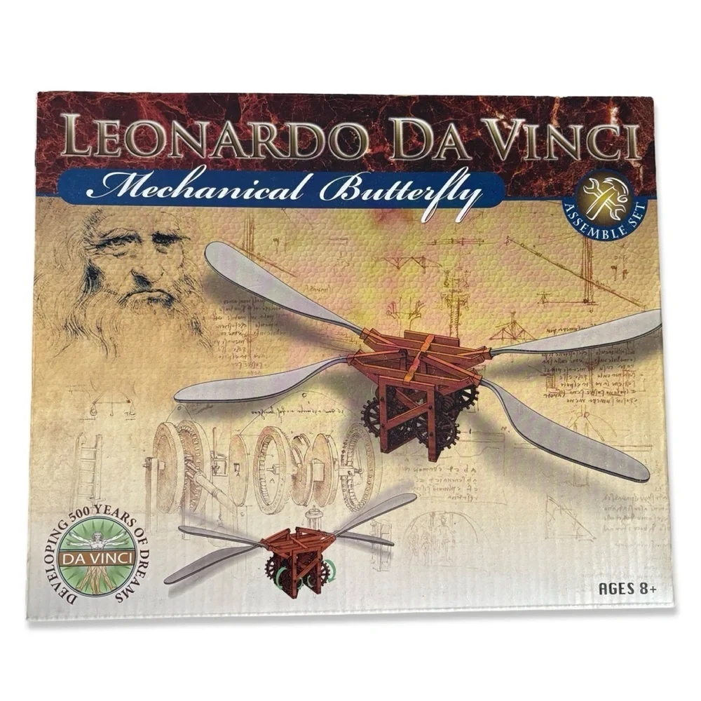 EDU-TOYS Leonardo Da Vinci Mechanical Butterfly Science Toy